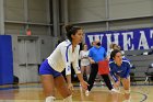 Volleyball vs Babson  Wheaton Women's Volleyball vs Babson College. - Photo by Keith Nordstrom : Wheaton, Volleyball, VB